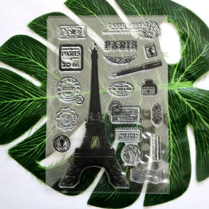 8 stili vintage timbro postale sigillo timbro set di francobolli da viaggio per biglietti creazione scrapbooking busta decorativa diario strumento fai da te