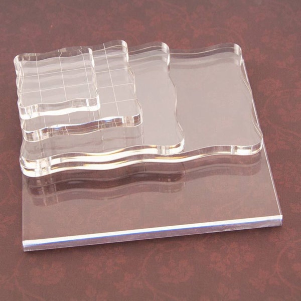 Clear Block Stamps Etsy