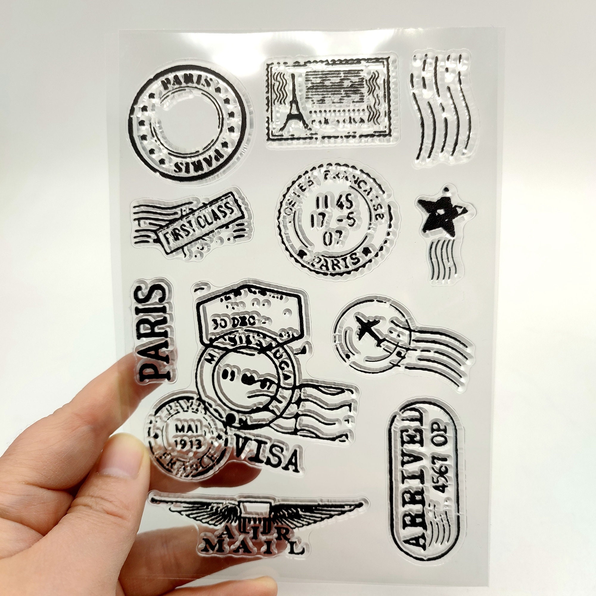 6Style High Quality Transparent Stamps Clear Stamps Scrapbook