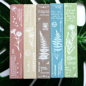Pretty Floral Wooden Rubber Stamp For Journal Album Cardmaking Scrapbooking DIY Flowers Leaves Daisy Fern 7 Style