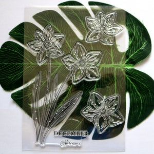 9 Styles Clear Stamp Set Stempel Für Kartenherstellung Scrapbooking Journal Papier Dekoration Kaninchen Blumen Tulpen Vögel Frühling Ostern