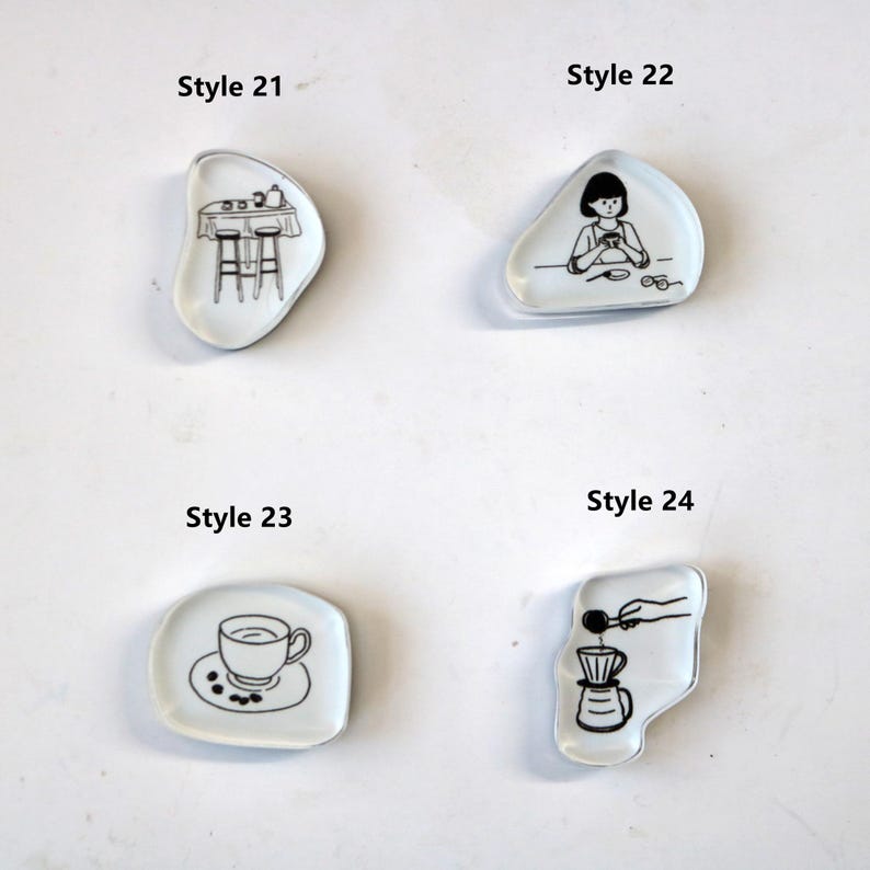 Juego de sellos de goma de madera con diseño floral para diario, tarjetas, scrapbooking, 40 estilos imagen 7
