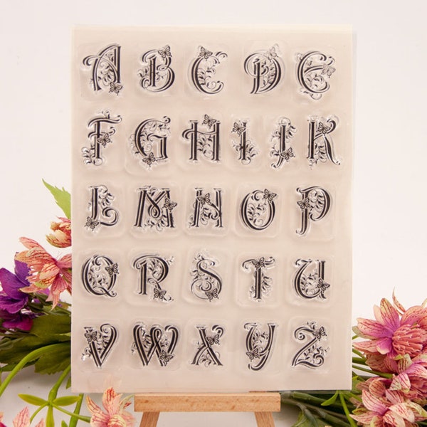 Alphabet Stamps Etsy