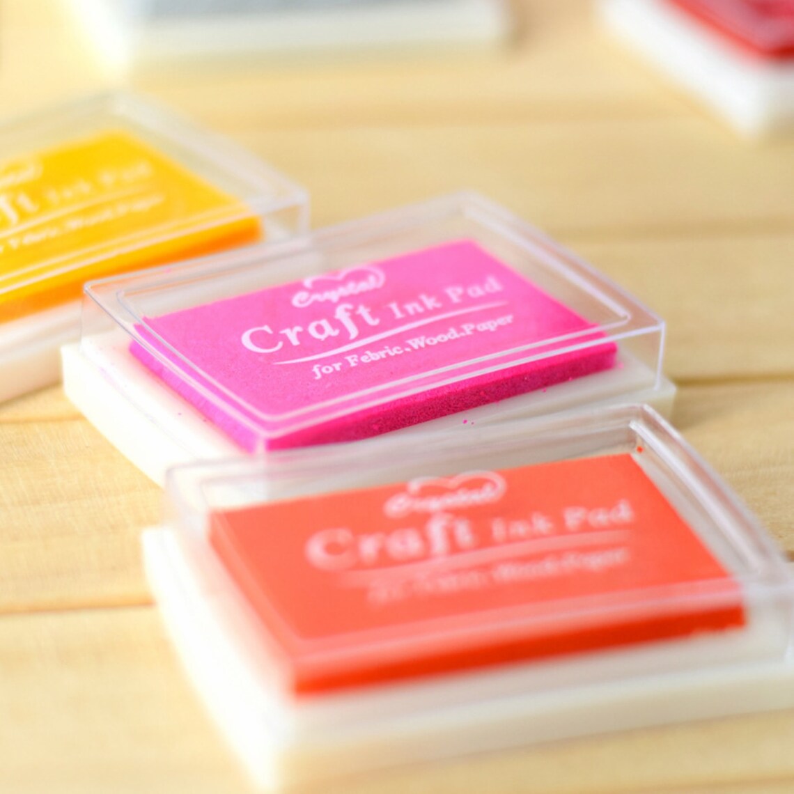 Stamp Ink Pad Set Stamppad Ink Inkpad 15 Corlors Etsy