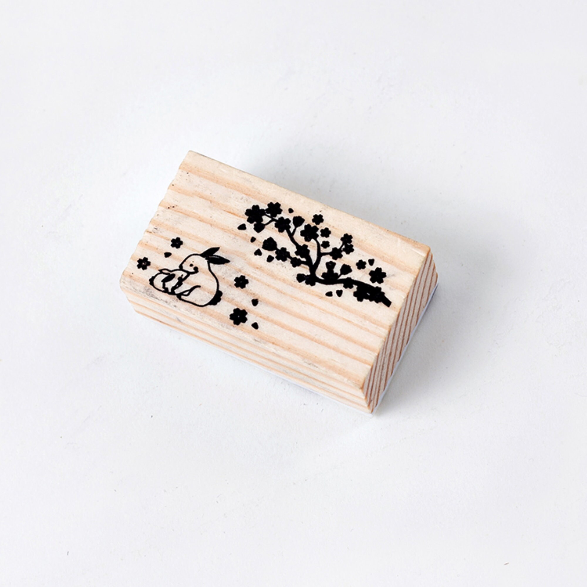 Pretty Wooden Rubber Stamp For Card Making Scrapbooking Etsy