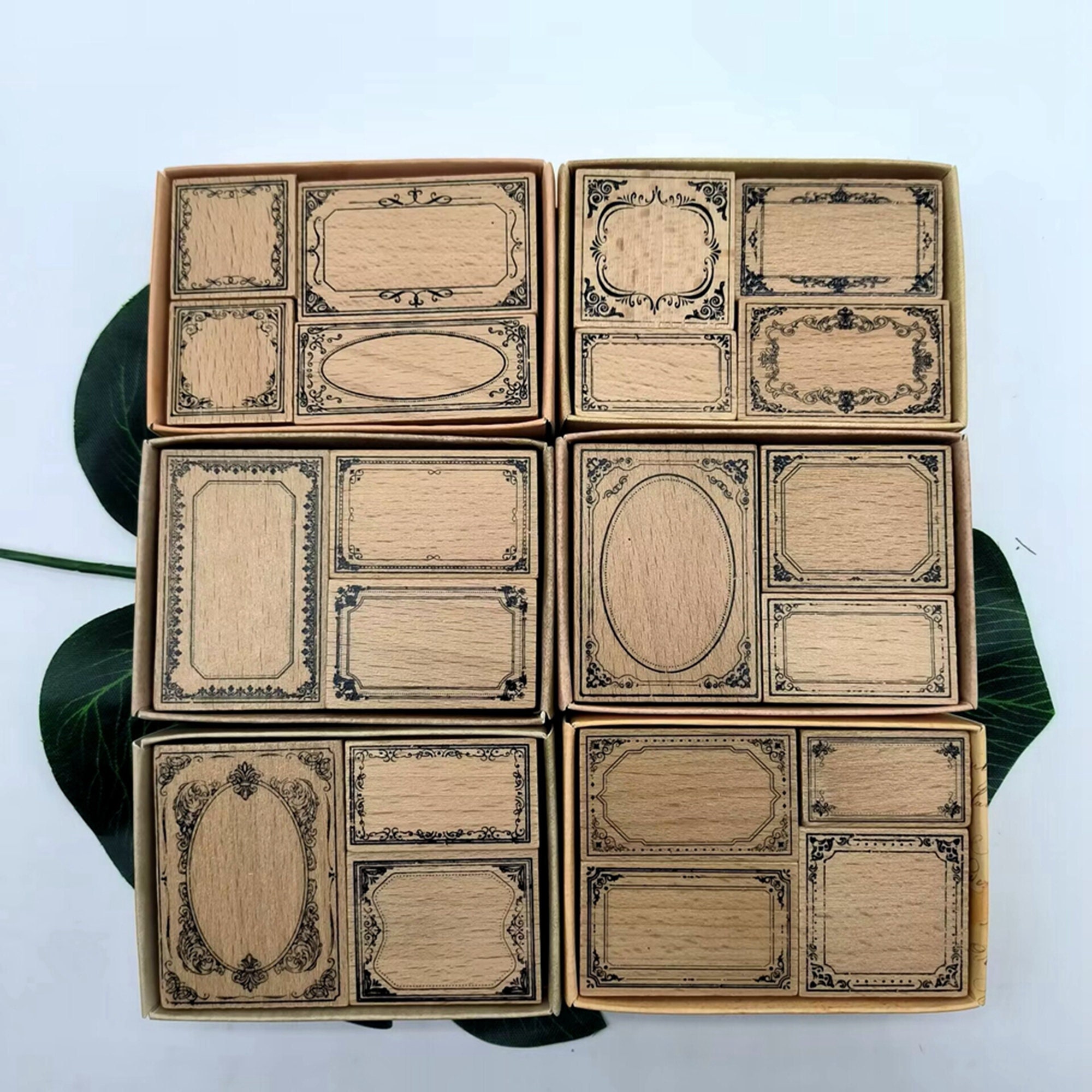 Arte Francobolli – Timbro In Legno Buon Compleanno, Design Curvo, 22x61 Mm