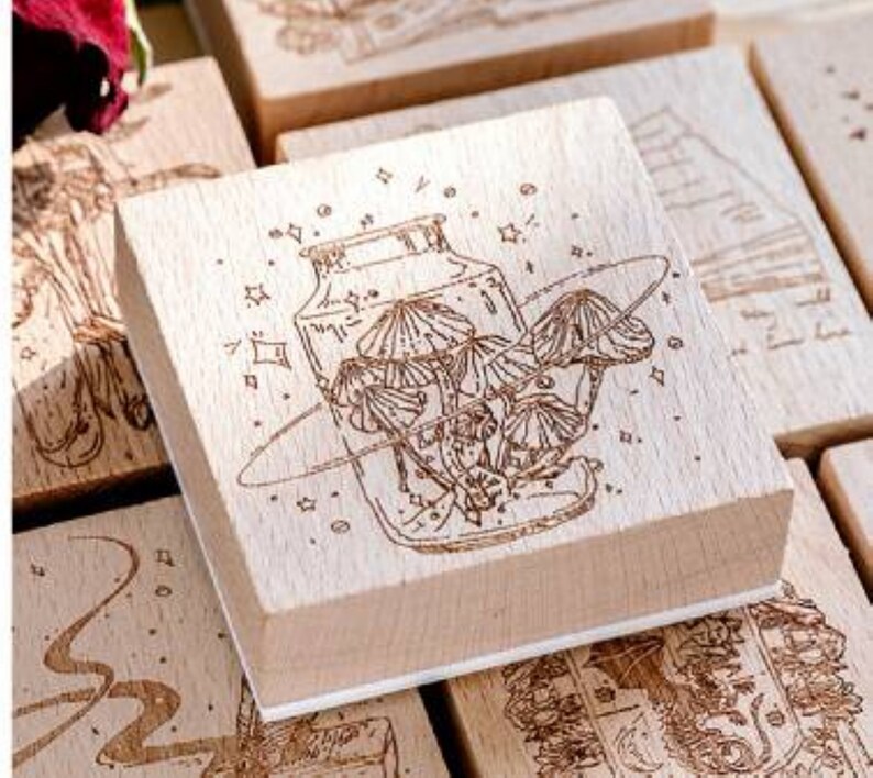 Card Making Stamps Vintage Rubber Stamps Diary Stamp Kit Etsy Canada