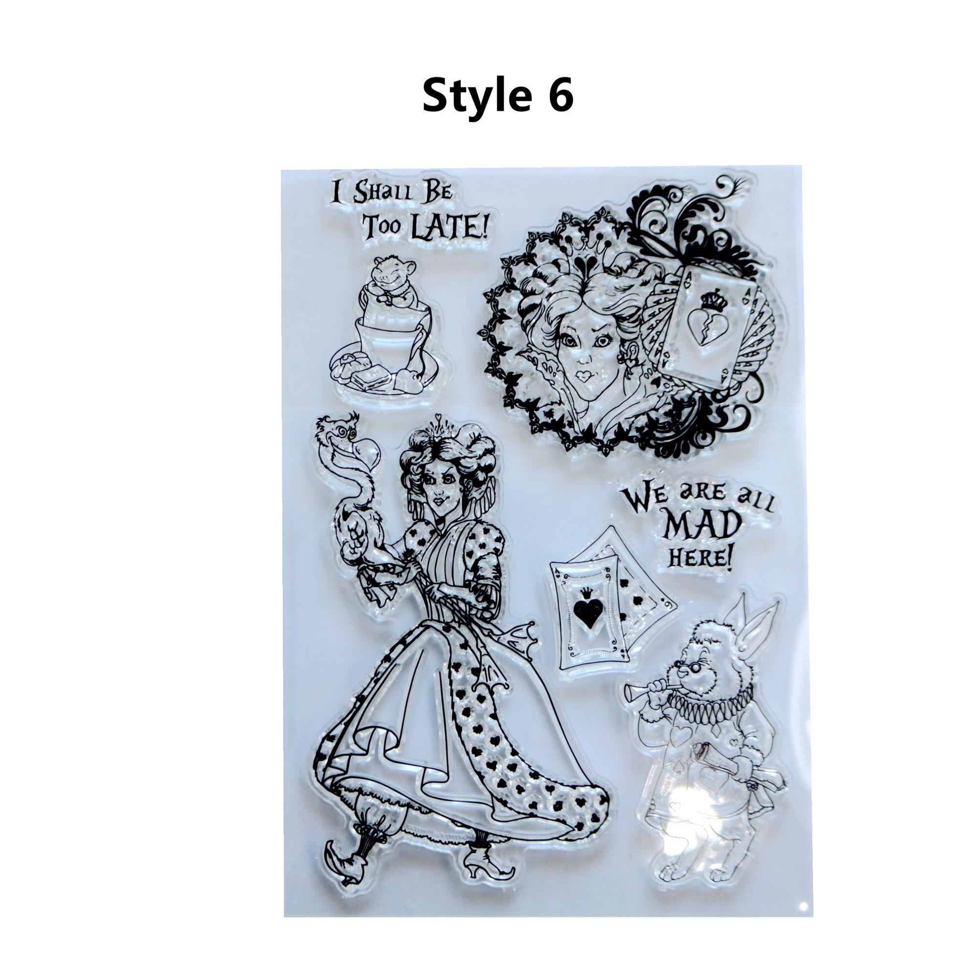 Timbri Pasqua Trasparenti - Set Creativo Per Biglietti Fai Da Te Con Coniglietti E Uova - Foto 3