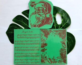 Weihnacht-Stempel: Weihnachtskarten-Herstellung, Scrapbooking - 6 Style