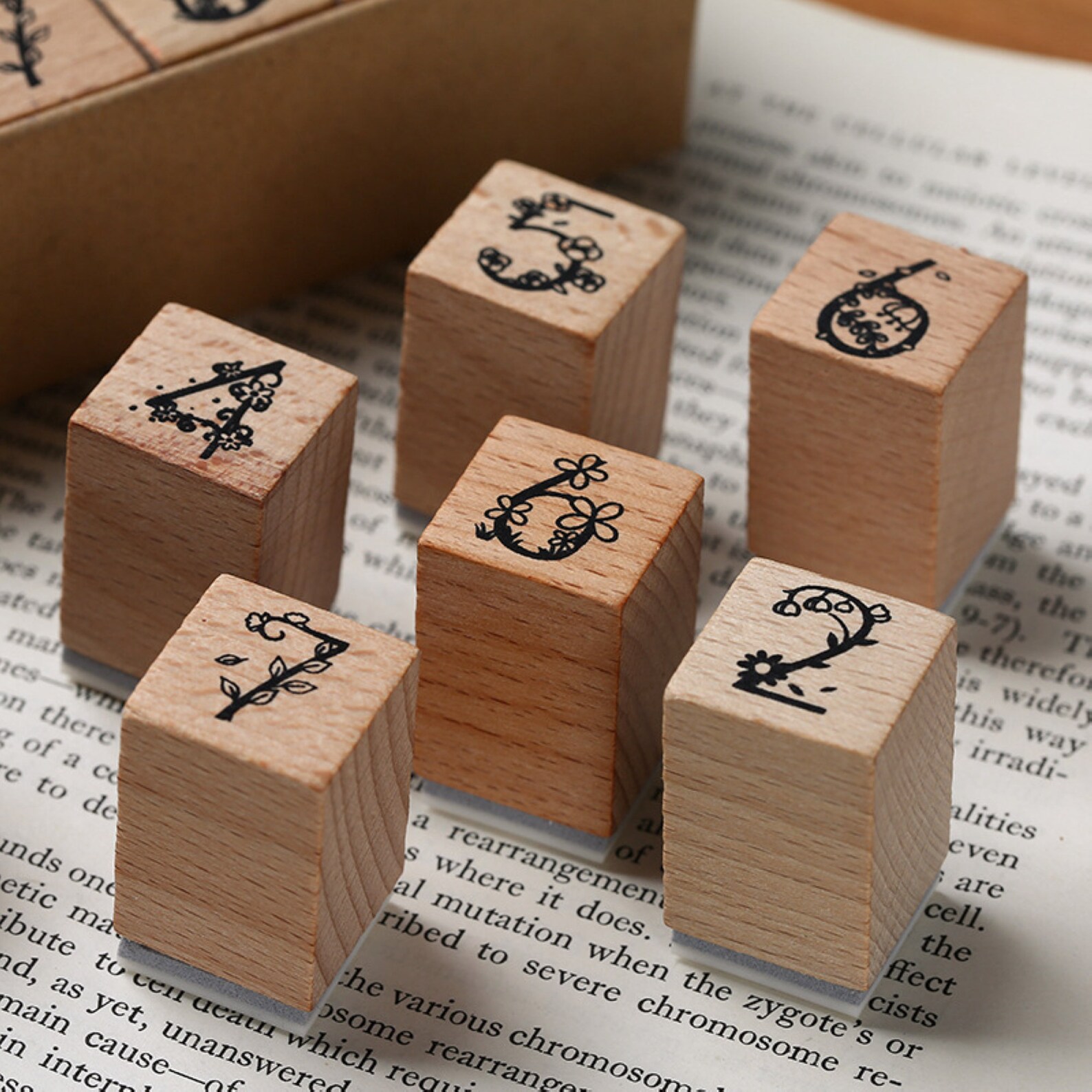 Wooden Rubber Stamps Set for Armani Appolon Etsy