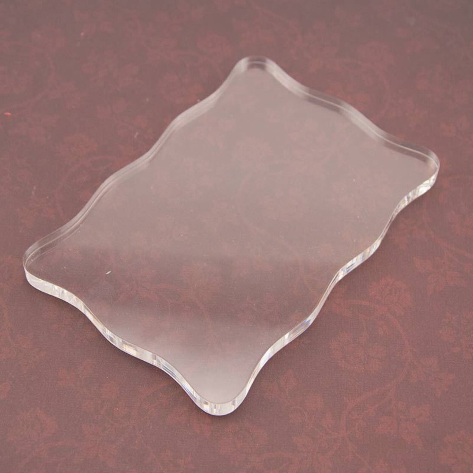 Clear Stamp Blockpaper Stamping Blocks Square Acrylic Stamp Etsy