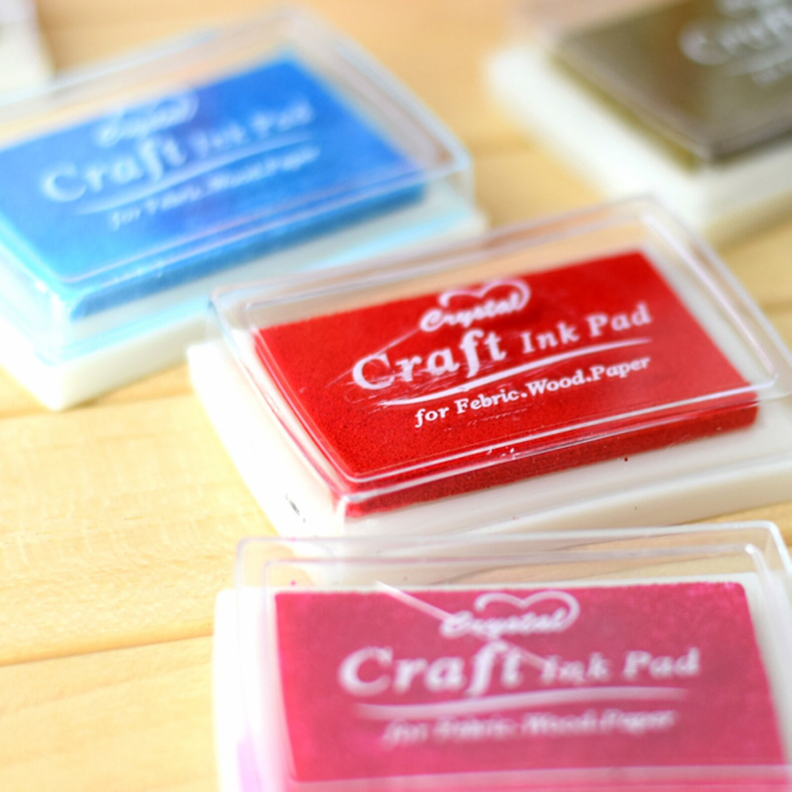 Stamp Ink Pad Set, Stamppad Ink, Inkpad 15 Corlors Etsy