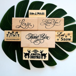 Bénédiction, salutation, remerciement, joyeux noël, dentelle, fait main, amour, bois, tampon, bois, fabrication, carte, scrapbooking, sceau, timbre, 8, style