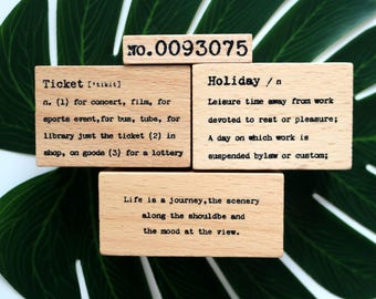 Vintage Typewriter Stamp Letters Numbers Stamp For Journal Filofax Planner Decoration DIY 4 Style