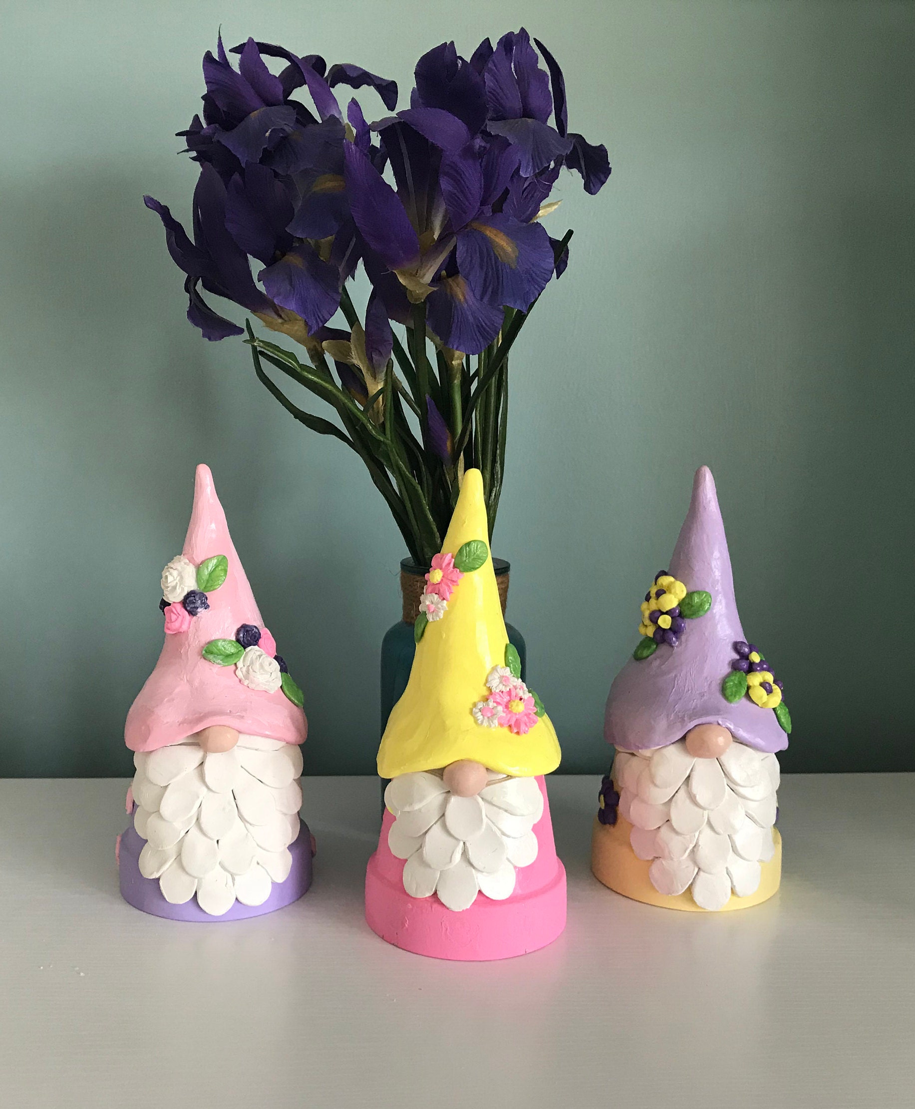 Set of Three Spring/Summer Gnome