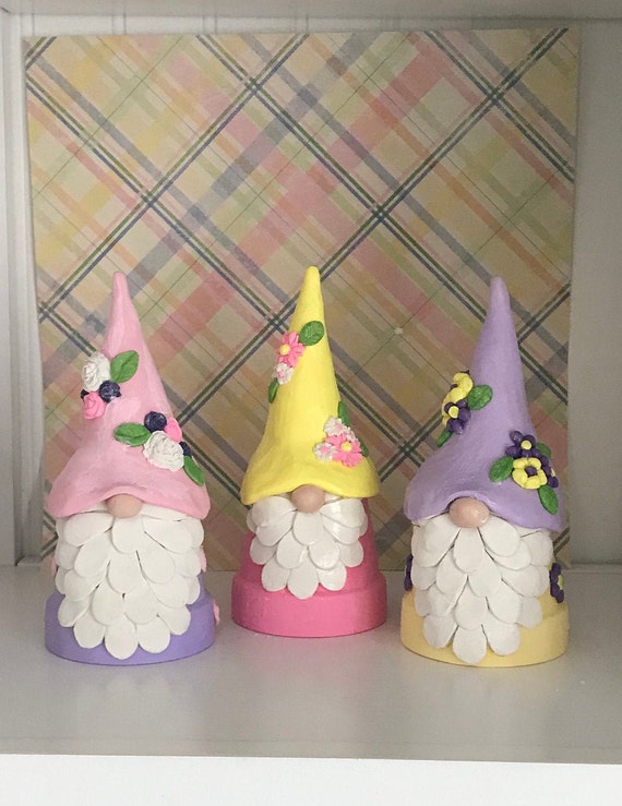 Set of Three Spring/Summer Gnome