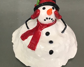 Melting snowman