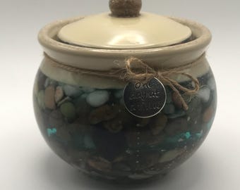 Grief Pot and matching tray/bowl