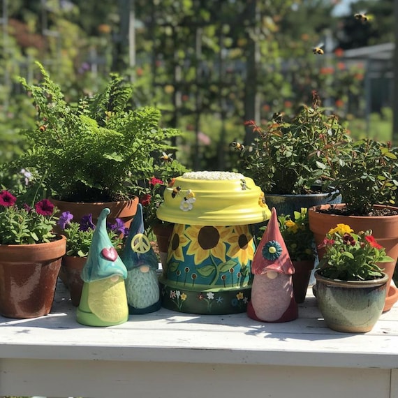 Be at Peace Hand-painted Pot