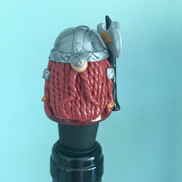 Gimli Dwarf Wine Stopper