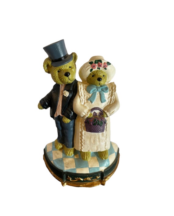 Vintage Teddy Bear - Mama and Papa Bear Cast Iron 