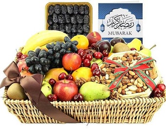 Cesta de frutas gourmet para el Ramadán
