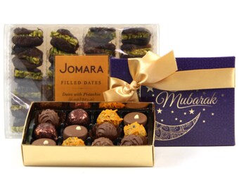 Dátiles Rellenos De Pistacho Y Trufas De Chocolate