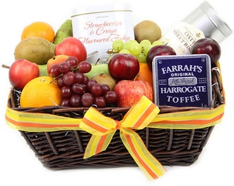 Cesta de frutas Glory Gourmet: cesta de frutas frescas para cualquier ocasión como recuperación, cumpleaños, día de la madre o agradecimiento a los empleados.