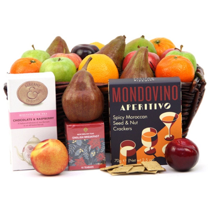 Mondovino Fruit Hamper - Fresh fruit hamper for any occasion like  Christmas, Get Well, Birthday, Mother's Day, Employee appreciation.