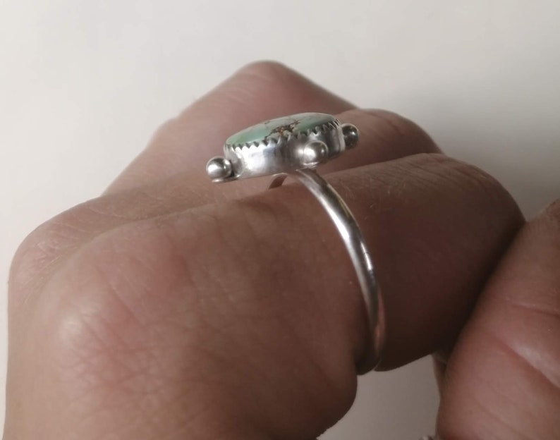 Treasure Mountain Turquoise Sterling Silver Ring