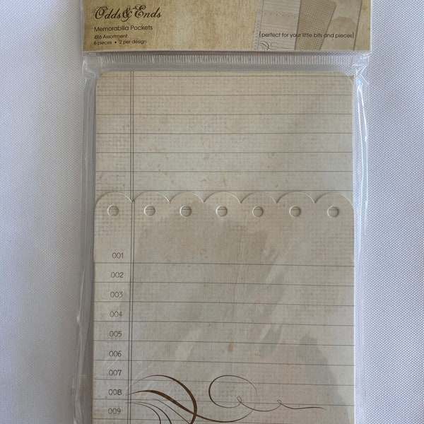 Memorabilia Pockets Etsy