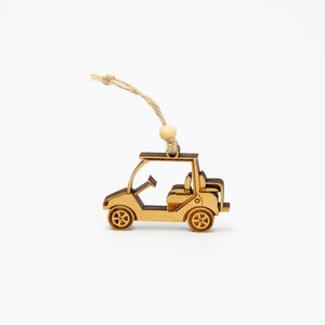 Golf Cart Ornament