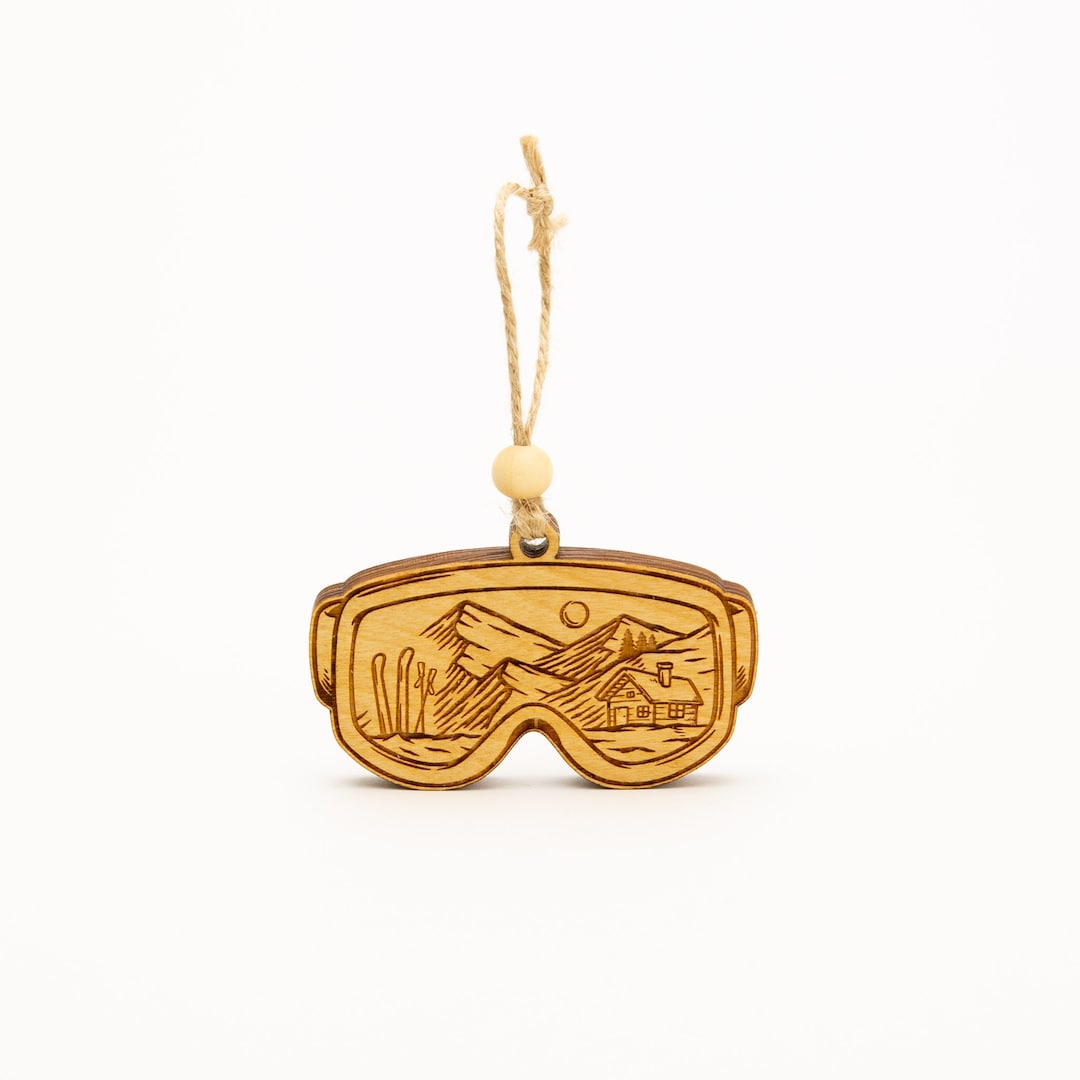 Ski Goggle Ornament Etsy