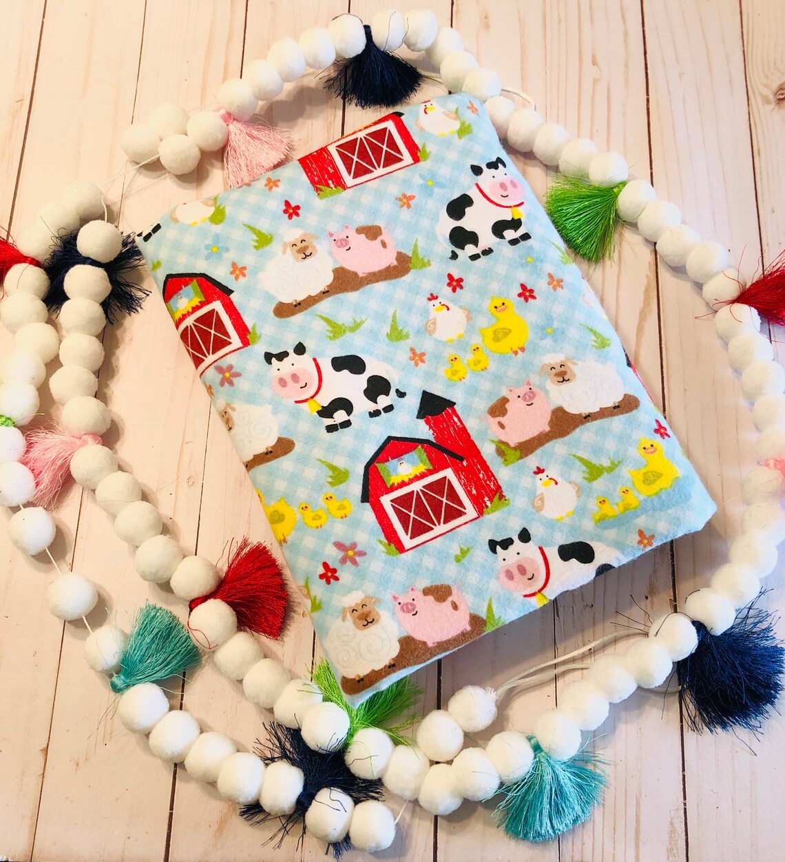 Granero patio manta de bebé manta de bebé personalizado | Etsy