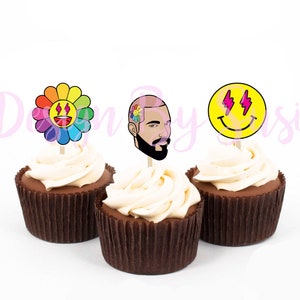 J Balvin Party Cupcake Toppers J Balvin Decorations J Etsy J Balvin Party Cupcake Toppers J Balvin Decorations J Etsy