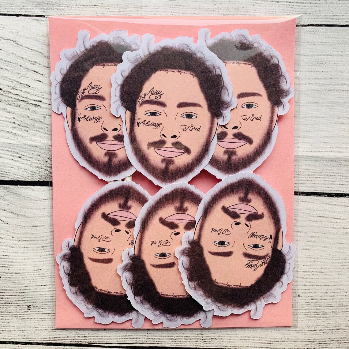 Post Malone Cupcake Toppers Post Malone Party posty Etsy