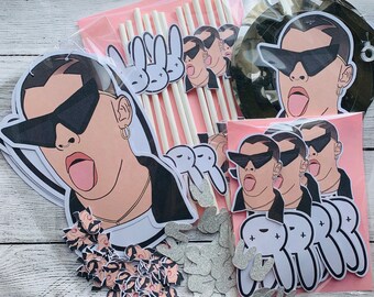 Bad Bunny Party Pack Bad Bunny Party Supplies Bad Bunny - Etsy Israel