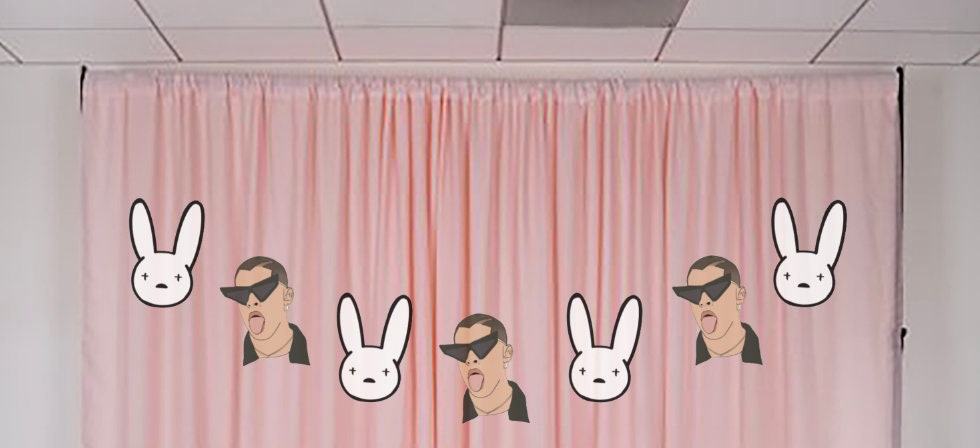 Bad Bunny Party pack Bad Bunny Party supplies Bad Bunny | Etsy