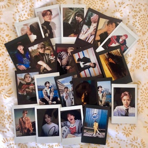 custom kpop instant film photo *please read description*