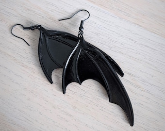 Earrings Bat Wings