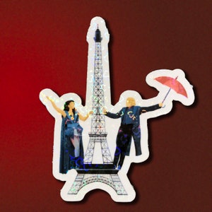 Love Lifts Us Up Sparkly Sticker - Inspired by Moulin Rouge! the Musical