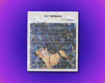 Get Him Back! Sparkly Sheet Music Sticker - Inspired by Olivia Rodrigo