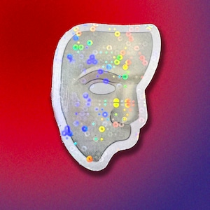 Mr Y&#39;s Mask Sparkly Sticker - Inspired by Love Never Dies
