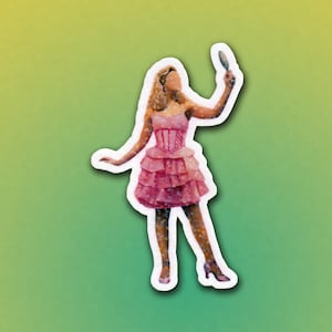 Pop-u-lar Sparkly Sticker - Inspired by Wicked