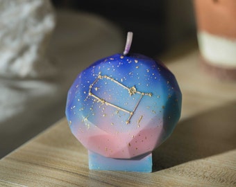 Gemini Zodiac Candle | Gemini Horoscope | Zodiac Sign | Gemini Gifts | Astrology Sign | Astrology Gifts | Birthday Gifts | Gifts for Her |