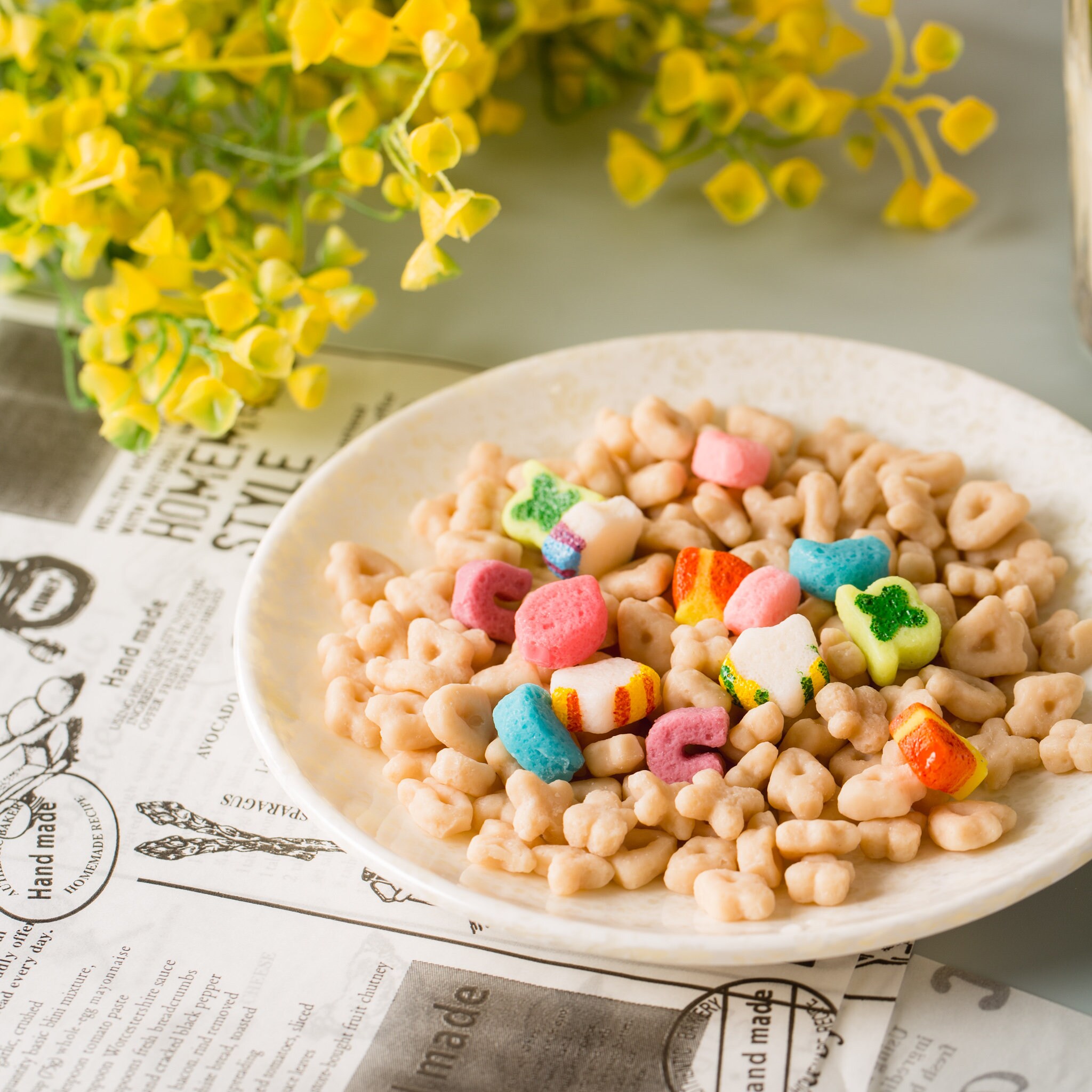 Lucky Charm Cereal Candle Bowl and Embeds Bundlelucky Charm Etsy