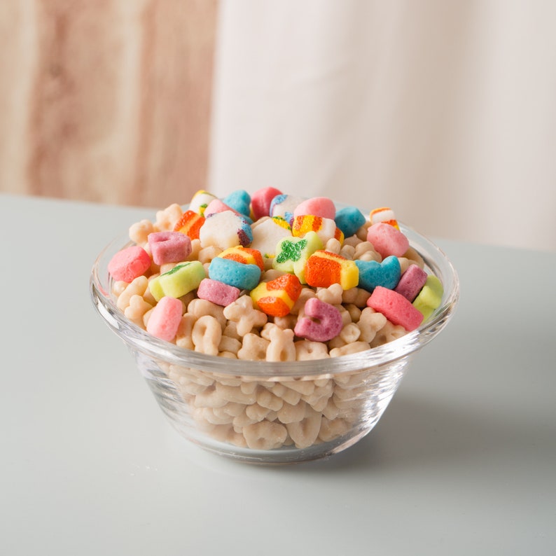 Lucky Charm Cereal Candle Bowl and Embeds Bundlelucky Charm Etsy