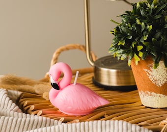 Pink Flamingo Animal Candle | Flamingo | Animal Home Decor | Birthday gifts | Cake topper | Cake Decoration