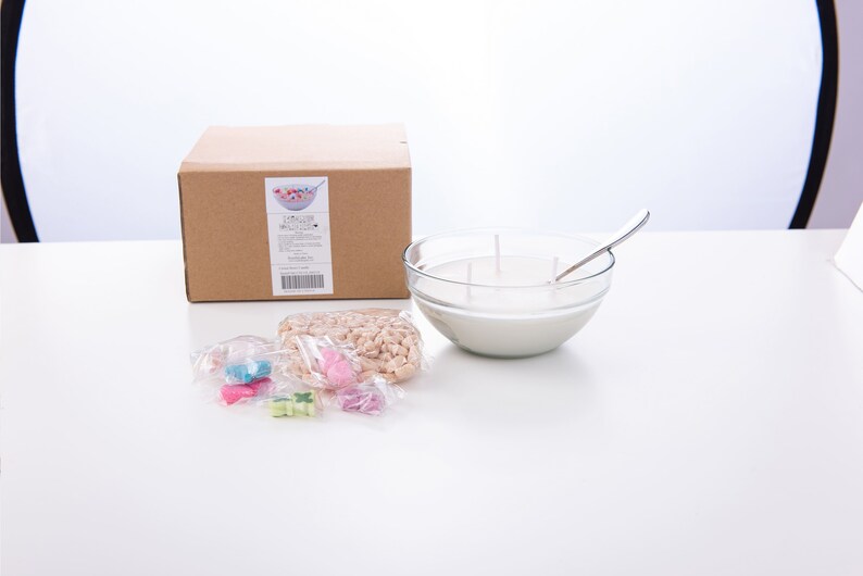Cereal Bowl Candle With Metal Spoon/ Cereal Candles/ Cereal Etsy