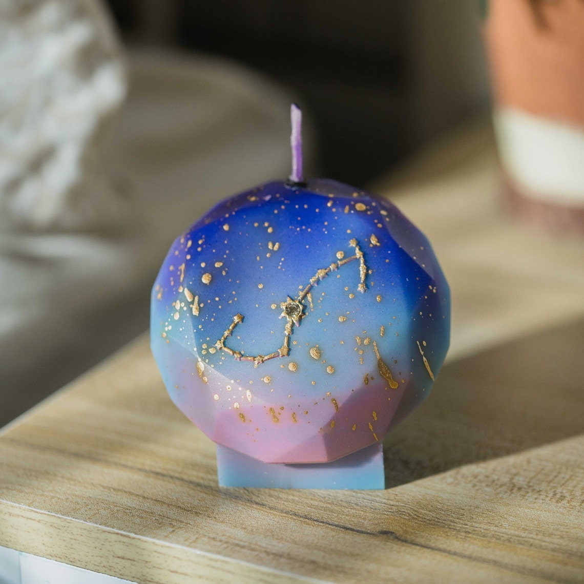 Zodiac Sign Candles Zodiac Candles Astrology Gifts Etsy